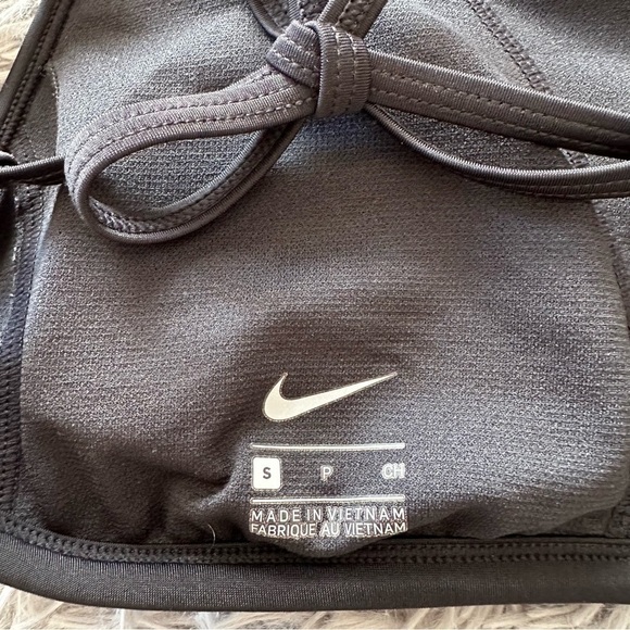 NIKE Women's HIGH NECK Mesh Swim BIKINI SPORT Top - Picture 4 of 5